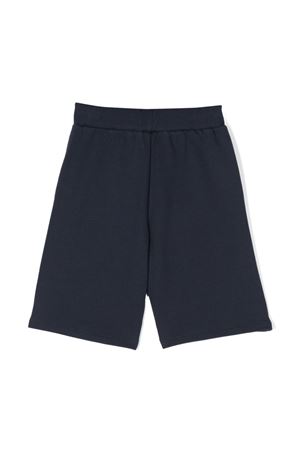 blue cotton shorts BALMAIN PARIS KIDS | BU6P89Z0001649